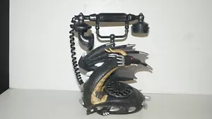 Halloween Spooky Sounds and Light Prop Rotary Dragon Telephone Phone by GEMMY - Picture 1 of 12