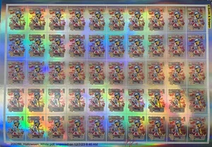 PROTOTYPE Nom Nom Verse Uncut Sheet Auto Signed Victor Larson Dread Ralph card - Picture 1 of 1