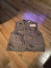 NWT Saf T Bak Mens Fly Fishing Vest Size Small, With Patch DJM#20