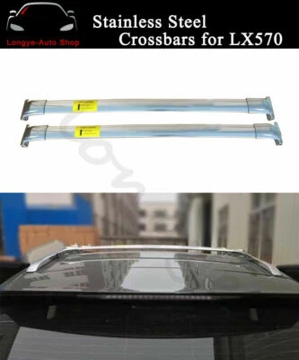 Fits for Lexus LX570 2016-2023 Crossbar Cross bar Roof Rack Rail Baggage Carrier - Image 1 of 4