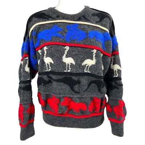 Maglione australiano vintage anni '90 canguro koala emu hysport donna 20 - Foto 1 di 7