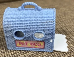 1994 Vintage Kenner Littlest Pet Shop Lot Grooming BLUE PET TAXI CARRIER ONLY - Bild 1 von 10