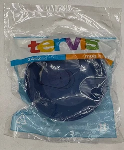 Genuine Tervis Tumbler 24oz Travel Lid with Slider in Blue NOS - Picture 1 of 2