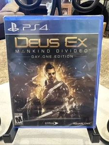 Deus Ex: Mankind Divided -- Day One Edition (Sony PlayStation 4, 2016) PS4 *NEW* - Picture 1 of 7