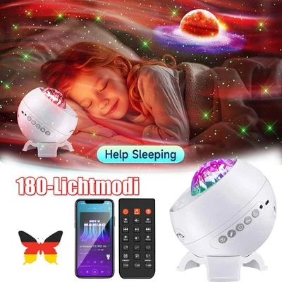 Bluetooth Galaxy Music Starry Star Night Light LED Starry Sky Lamp Projector - Image 1 of 4