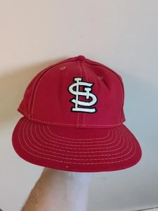 Cappello Annco Vintage St. Louis Cardinals Lana Rossa Taglia 7-1/8 - Foto 1 di 4