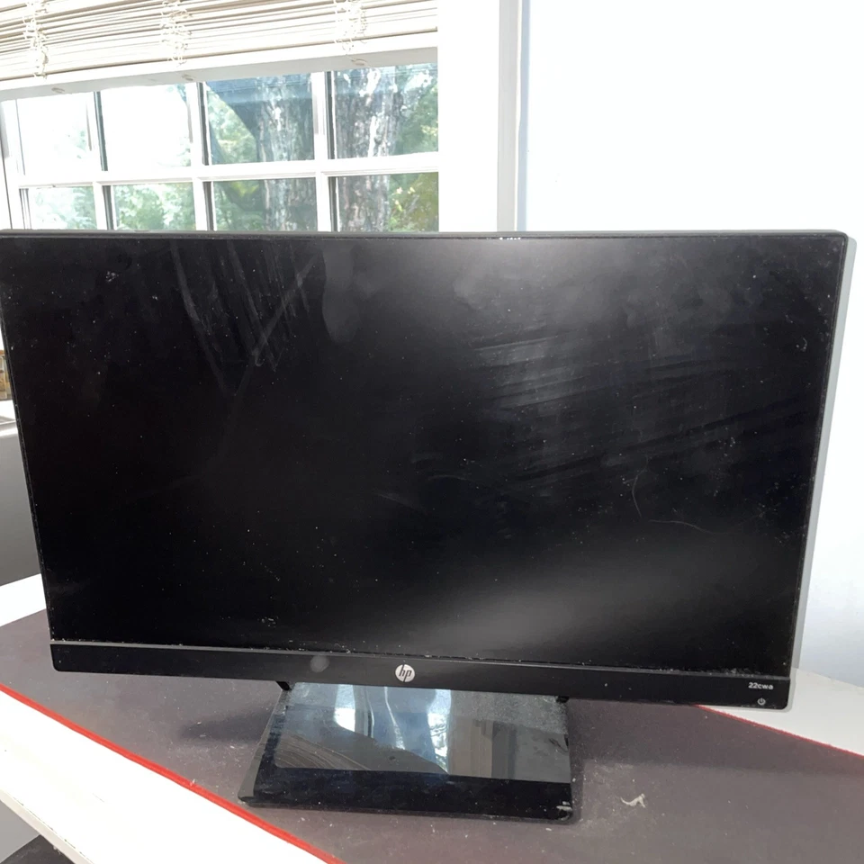 HP Pavilion 22cwa IPS LED Backlit Monitor Full HD 1080p VGA HDMI Tiltable T4Q59A - Image 1 of 1