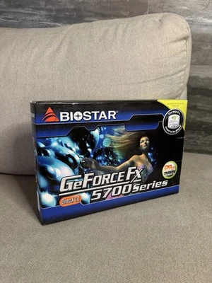 Vintage Biostar NVIDIA GEForce FX 5700 Series 128MB DDR - PC Grafica Nuovo - Immagine 1 di 4