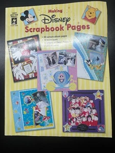 Fare DISNEY SCRAPBOOK Pagine Guida 40 Fogli 68 Pagine Campione Tecniche NUOVO - Foto 1 di 2