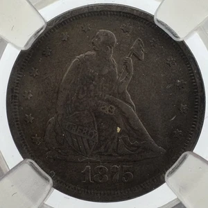 1875 S 20C - NGC XF 40 EDC Red Core - Picture 1 of 4