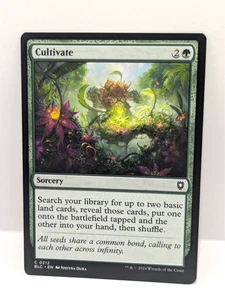 Bloomburrow - Cultivate - Uncommon - Sorcery - Regular - BLC 212 - - Foto 1 di 2