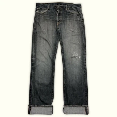 levi's Vaqueros W36/L34 Gris Bueno Hombres (l70) - Imagen 1 de 4