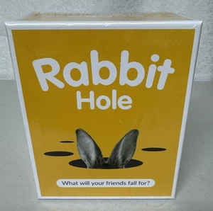 Rabbit Hole Party Juego de Cartas Nuevo en Caja Juego de Mesa 3+ Jugadores Edades 10+ Familia - Imagen 1 de 4