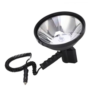 *Black 9in Handheld Xenon Lamp Outdoor Camping Hunting Fishing Spot Light - Picture 1 of 12