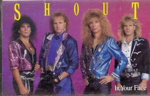 SHOUT IN YOUR FACE CASSETTE RARE OOP CCM - Picture 1 of 1