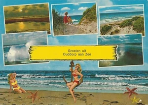 Países Bajos, Beach Girls, 5 vistas, postal (POSTAJE, COLECCIONABLE) - Imagen 1 de 2