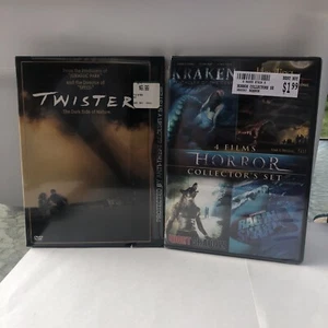 Horror Collector's Set DVDs & Twister The Dark Side Of Nature New/ Sealed - Picture 1 of 6