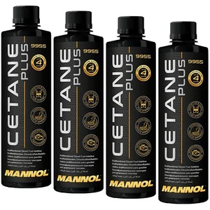 4x 450mL MANNOL 9955 CETANE PLUS DIESEL KRAFSTOFF ADDITIV DIESELZUSATZ REINIGER - Bild 1 von 2