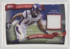 2010 Topps Peak Performance Relics Sidney Rice #PPR-SR