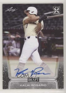2020 Leaf Draft Auto Kala'i Rosario Kalai Rosario #BA-KR1 Auto