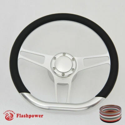 Volante 14" Tipo D Billet Hot Rod GM Buick Riviera Lesabre Foto 1 de 4