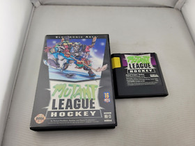 Mutant League Hockey for Sega Genesis In Box IB Great Shape