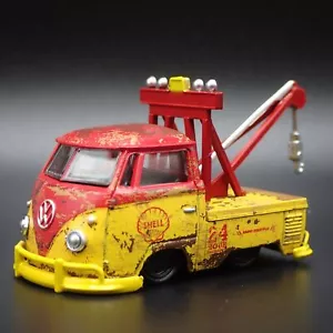 1960 60 VW Singolo Cabina Tipo 2 Pick-Up Rimorchio Guscio Fienile 1:64 Scala - Foto 1 di 7