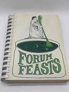 Forum Feasts Cookbook Rev. 1973 Waldwick New Jersey VTG Forum School. - Picture 1 of 5
