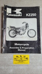 1979 Kawasaki KZ250-D1 Dirtbike Motorcycle Service Manual Supp OEM 99931-1050-01 - Picture 1 of 4