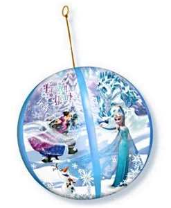 DISNEY TOY MEGA TAP BALL SNOW QUEEN ELSA & ANNA FROZEN BALL 30 CM, GIFT ITEM,3+ - Picture 1 of 2