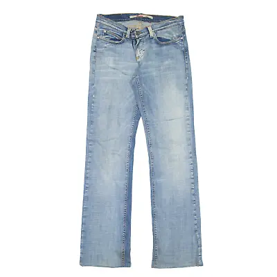 SOLO Jeans Da Donna Blu Denim Slim Bootcut Pietra Lavaggio W26 L32 • 9.61€