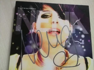 NENA - MCD "DU BIST SO GUT FÜR MICH" & ORIG. AUTOGRAMM - SIGNED! - Bild 1 von 1
