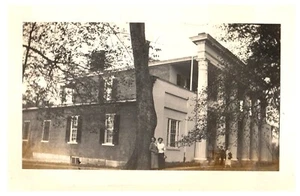 AT THE HERMITAGE,APR 26,1936.FOTO VINTAGE 4,7" x 2,7"^2 - Foto 1 di 2