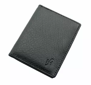 Herren RFID-blockierend weich schmales Leder Kreditkartenhalter Etui minimalistische Geldbörse 105 - Bild 1 von 4