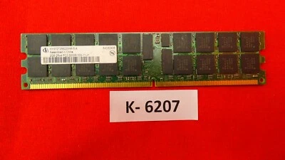 2GB Qimonda DDR2-400 PC2-3200R ECC Reg Server RAM HYS72T256220HR-5-A IBM 39M5811 - Image 1 of 2