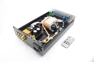 F6 Silver PGA2311 Remote Preamplifier R-transformer Support 3 way Input Z-157 - Picture 1 of 5