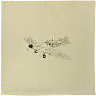 40cm x 40cm 'WW2 Spitfire' Canvas Cushion Cover (CV00013108)