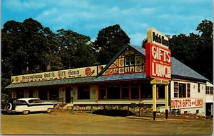 Pennsylvania Dutch Gift Haus Vintage Chrome Postcard Shartlesville, PA - Picture 1 of 2