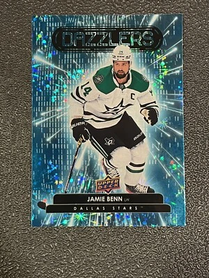 Jamie Benn 2022-23 Upper Deck Series 1 Blue Dazzlers #DZ-47 (Stars) - Image 1 of 2