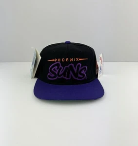 NWT Vtg 90s Phoenix Suns Bubble Logo NBA Deadstock Snapback Hat Cap NEW Starter - Picture 1 of 11