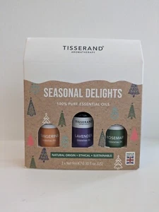 Tisserand Aromatherapy Seasonal Delights 100% Pure Essential Oil Gift Set - Picture 1 of 2