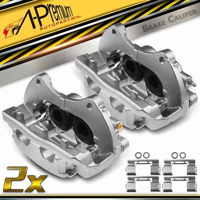 Pinza de freno de disco A-Premium con soporte delantero y para Cadillac SRX 10-16 fenólico Foto 1 de 4