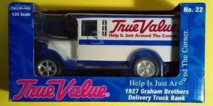 Locking Coin Bank - 1927 Graham Bros Delivery  NEW with KEY original box (A308) - Picture 1 of 5