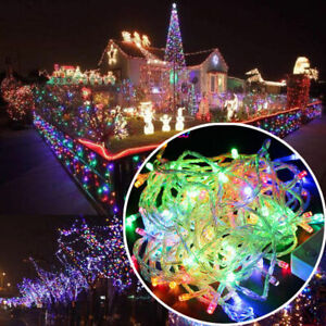 10M - 100M étanche DEL arbre de Noël cordes lumières fête décoration de jardin lampe T