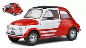 FIAT 500 ABARTH ROBE DI KAPPA 1965 WHITE/RED 1:18 - Foto 1 di 1
