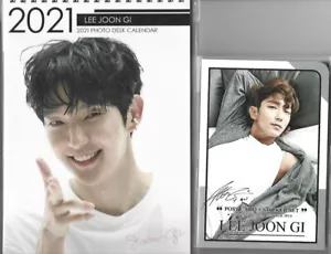 Calendario Lee Joon Gi anno 2021 e 2022 + set cartoline K-Actors Lee Joon Gi-02 - Foto 1 di 5