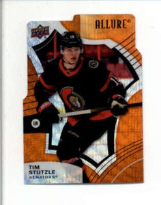 TIM STUTZLE 2021/22 UD ALLURE #80 DIE-CUT ORANGE SLICE PARALLEL BD2261