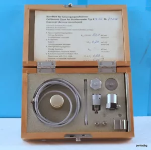 Acelerómetro, piezotronics KD35 kit de calibración de vibración NUEVO DE LOTE ANTIGUO MMF Alemania - Imagen 1 de 7