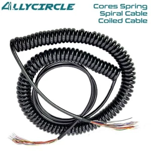 12/15/17/18/19/21Cores Spiral Cable Stretched 3M Polyethylene CNC Handheld - Picture 1 of 12