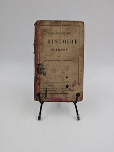 Altes Buch Geschichte Frankreichs (Jahr 1892) (sehr beschädigt) - Bild 1 von 3